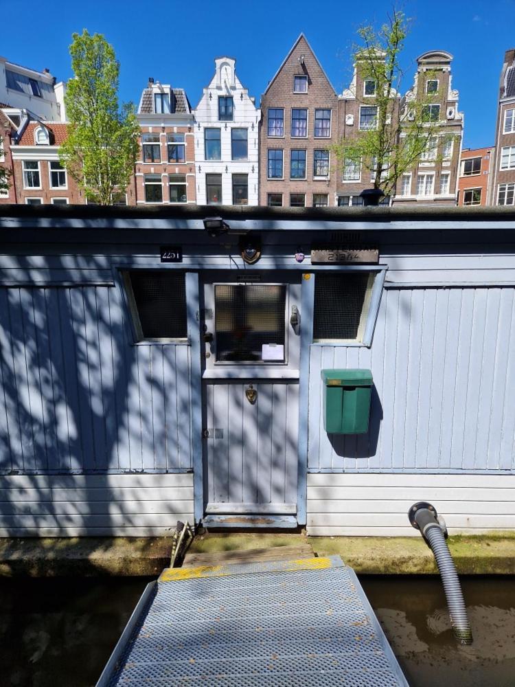 Pantheos Top Houseboat Amsterdam Exterior foto